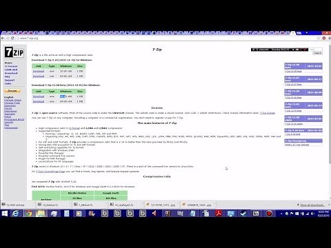How To Install 7-Zip File Manager & Set .7z Files To Be Opened By The Manager On Default (Tutorial)