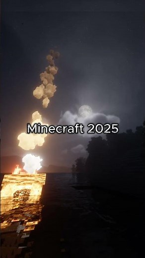 Minecraft at Night: 2010 vs 2025 🔥 (You Won’t Believe the Difference) #Minecraft #MinecraftShorts