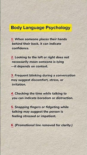Stop Ignoring These 6 Body Language Secrets 😳