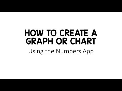How to Create a Chart/Graph using the Numbers App