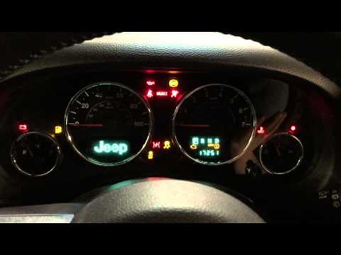 How to reset the change oil light on your 2007 - 2018 Jeep JK or JKU Unlimited Wrangler And Compass