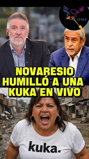 NOVARESIO HUMILLÓ A UNA KUKA EN VIVO #AGARRALAPALA #MILEI #KIRCHNERISMO #KICILLOF