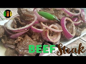 EASY and QUICK GUIDE / HOW TO COOK BEEF STEAK / PAANO MAGLUTO NG BEEF STEAK