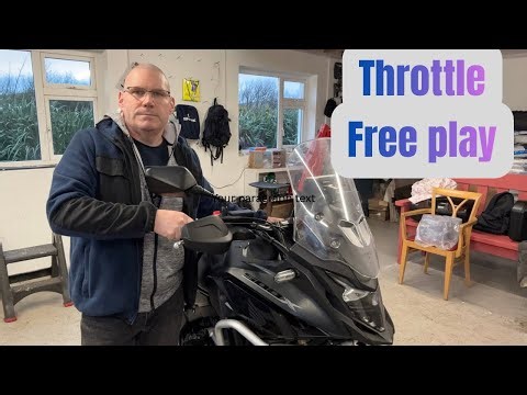 How To Adjust The Throttle Free Play On Your Motorcycle | Motorcycle Ways 
