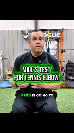 “Mill’s Test” for Tennis Elbow