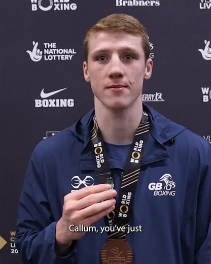 🗣️ “It means everything to represent Liverpool…we’re one big city and we all support each other.” After collecting his bronze medal at the World Boxing Championships, Callum shares his final thoughts on his experiences over the few weeks. | GB Boxing