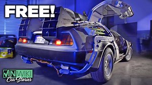 Here's how I got a free DeLorean time machine