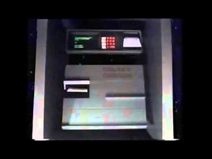 Halifax Card Cash Machine advert from the eighties