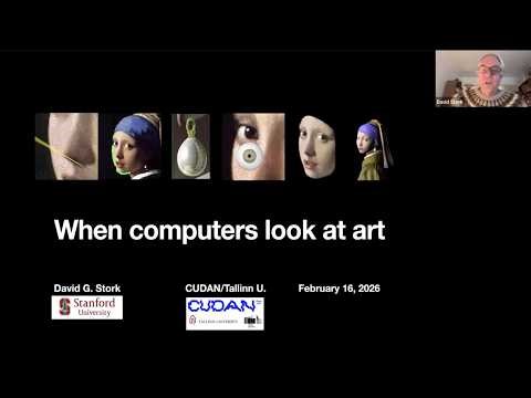 David G. Stork: When Computers look at art.