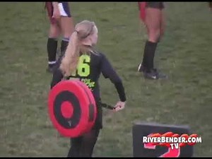 Roxana High School Powder Puff Football Game Highlights - March 2011