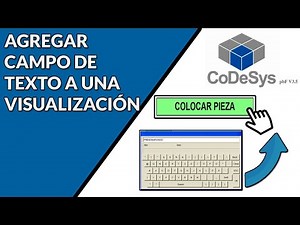 🔵✅CODESYS 3.5 - ADD TEXT FIELD IN DISPLAYS