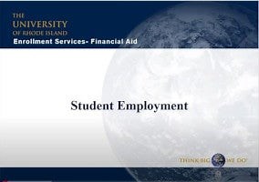 Student Employment
