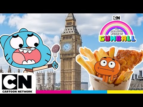 Gumball and Darwin's CHAOTIC Trip to London | Watch more Gumball on Cartoon Network