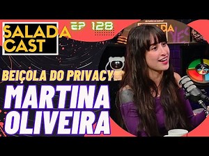 MARTINA OLIVEIRA NO SALADACAST: MAIS AUTENTICA QUE NUNCA! AO VIVO EP 128