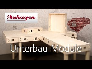 Auhagen Unterbau-Module für die Modellbahn