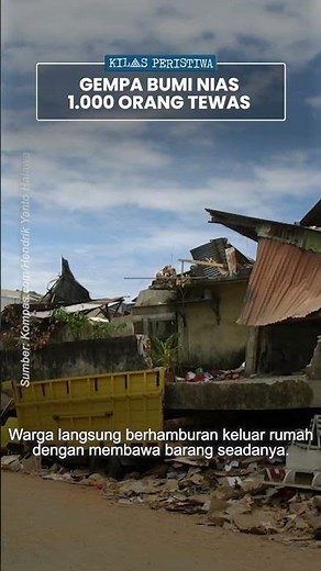 Event Flashback: An 8.2-magnitude earthquake rocked Nias, killing 1,000 people.