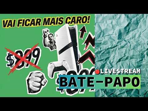 🔴Live/ /Bate-papo/ /Sony ARREGAÇA o PREÇO do PLAYSTATION 5!/ /Sexta-feira/