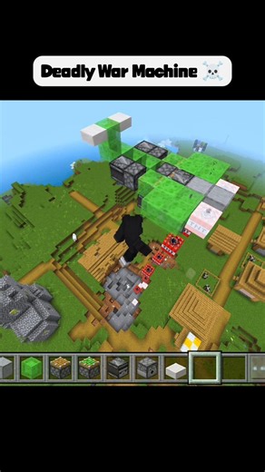 Most Dangerous Flying TNT Machine in Minecraft! 🔥💀#shorts #minecraft #trending