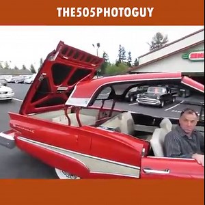 1958 FORD FAIRLANE 500 SKYLINER CONVERTIBLE SUPER RARE CAR | The805PhotoGuy