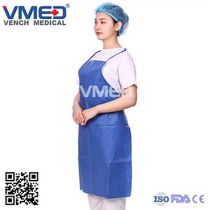 [Hot Item] Food Beverage Disposable Non-Woven Kitchen /Restaurant Apron