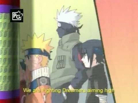 Naruto fighting dreamers English lyrics