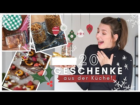20 GESCHENKIDEEN aus der KÜCHE - Einfache & günstige DIYs zum Selbermachen