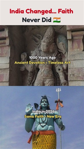 India Changed... Faith Never Did 🛕🕉️ #shorts #trending #viral #viralvideo #history #sanatan