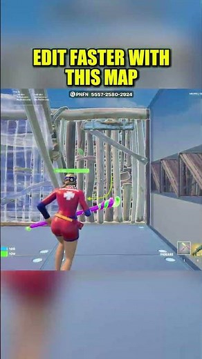The BEST map to EDIT FASTER 😈 #fortnite #fortniteclips