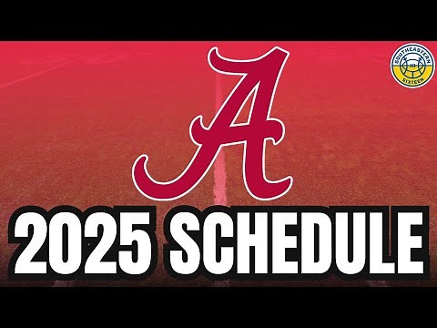 2025 Alabama Football Schedule Preview (GAME-BY-GAME ANALYSIS)