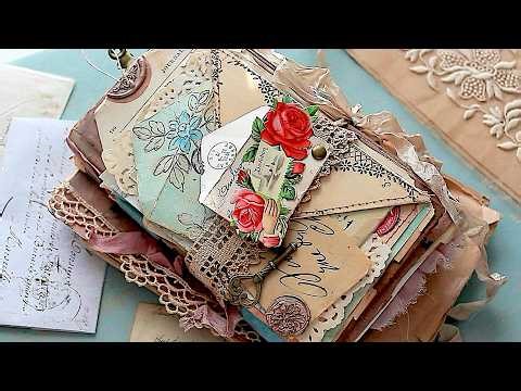 Storytelling In Junk Journals | Envelopes From The Past FULL Flip Through