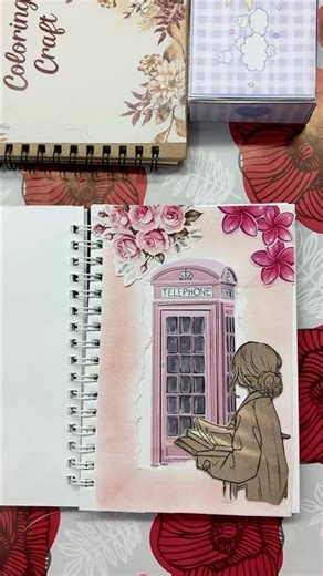 Pink journalling #pink #journal #journaling #shorts #ytshorts