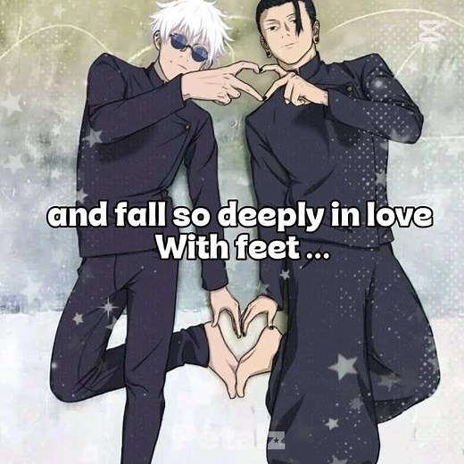 KFC#gojo feet and geto feet) #anime
