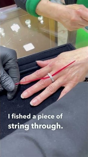 How to Remove Ring STUCK on Finger (using String)