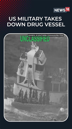US Military Boards And Destroys Alleged Drug-Smuggling Vessel In Pacific | N18S