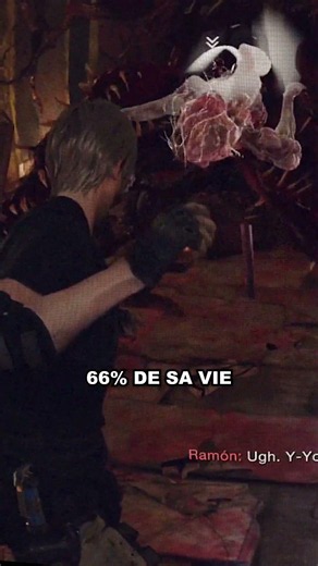 Beating Salazar with 2 Golden Eggs in Resident Evil 4 Remake #speedrun