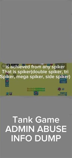 TANK GAME ADMIN ABUSE NEW TANKS CODES & GAMEMODE