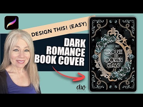 Design this Dark Romance Book Cover in Procreate (Easy)