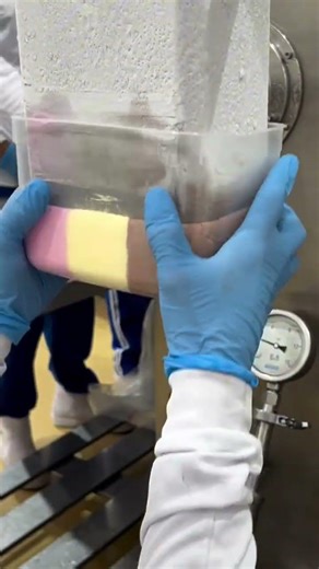 ice cream packaging process #shortvideo