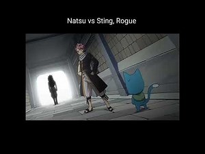 Natsu vs Sting, Rogue Tagalog Dub
