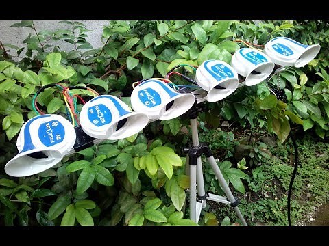 Building Super Loud Air Snail Horn 22 Sounds Digital Electric Siren for all Motorcycles