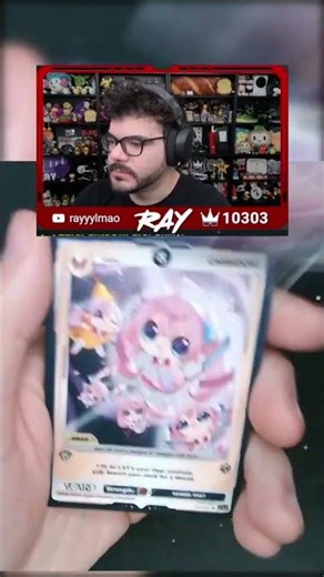 if anyone asks our chibi card came like this 🙂 #shorts #vcard