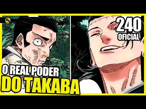 JUJUTSU KAISEN 240 OFICIAL - Takaba Vai Revelar Seu VERDADEIRO PODER
