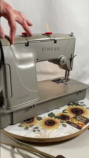 Vintage 1960's Singer Sewing Machine 328K