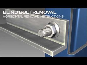 Blind Bolt Horizontal Installation