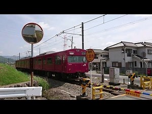 【播但線】103系3500番台、第一弧池踏切通過〔2〕