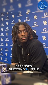 Denzel Aberdeen opened up about how versatile this group has been with handling the ball thus far in games without Jaland Lowe on the court. “It’s less stress for everybody else knowing that we can all handle the ball…that’s why we’re a very deep team.” | #BBN | KY Insider