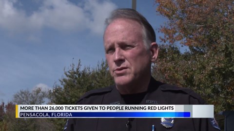 Pensacola records 26,000 red light camera violations in last nine months