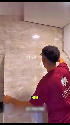 Das sind die neuen selbstklebenden Tapeten der neuen Generation.#fürdich #facts