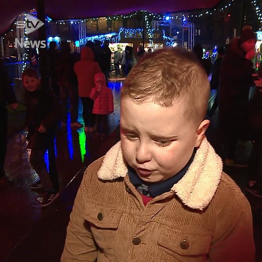 2.2M views · 9.6K reactions | Now it's time for a special Christmas song from six-year-old Aylan, who we met at Elfingrove in Glasgow last night.  | STV News | Facebook