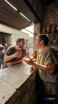 Ancient Roman Fast Food #short #romans #ancientworld